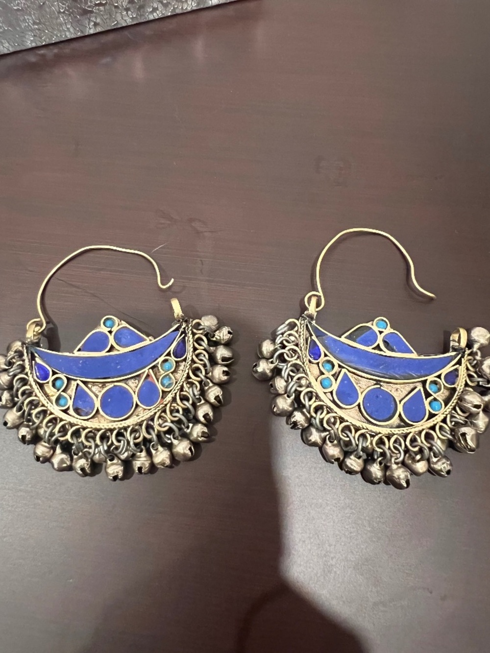 Afghan earrings